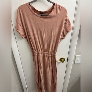 Old Navy, Size large, pink open back dress